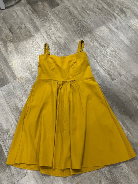 topdress Dresses & Skirts - Topdress dress Mustard Yellow A-line dress 👗